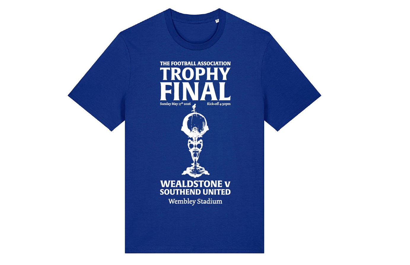 WEMBLEY 2026 T-SHIRT: PROGRAMME LOCKUP - 2XS